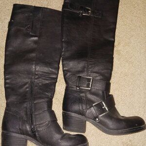 Nine West Tall Black Boot - size 7M